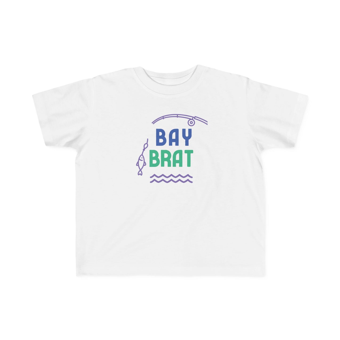TODDLER BAYBRAT BLUE FISHING TEE