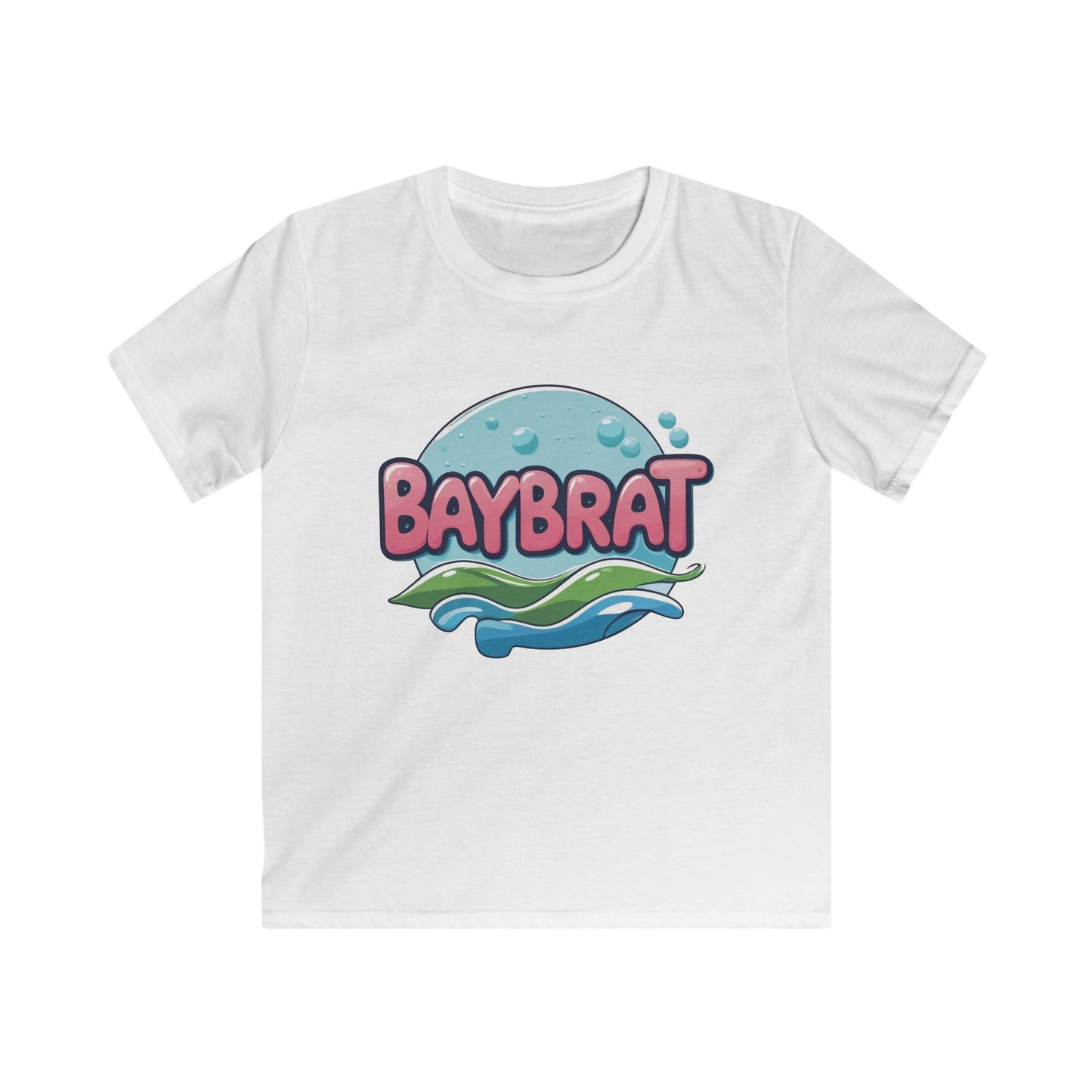 KIDS PINK BRAYBRAT WAVERIDER TEE