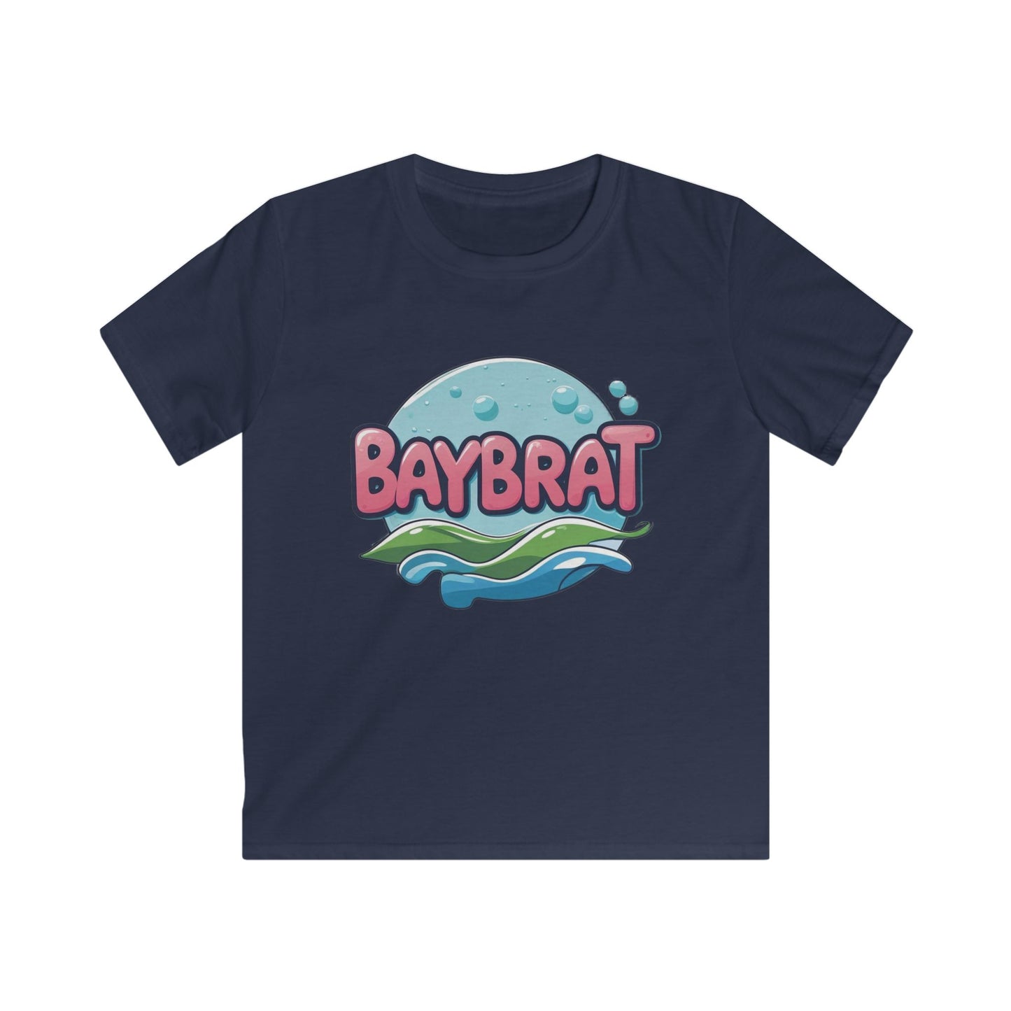 KIDS PINK BRAYBRAT WAVERIDER TEE