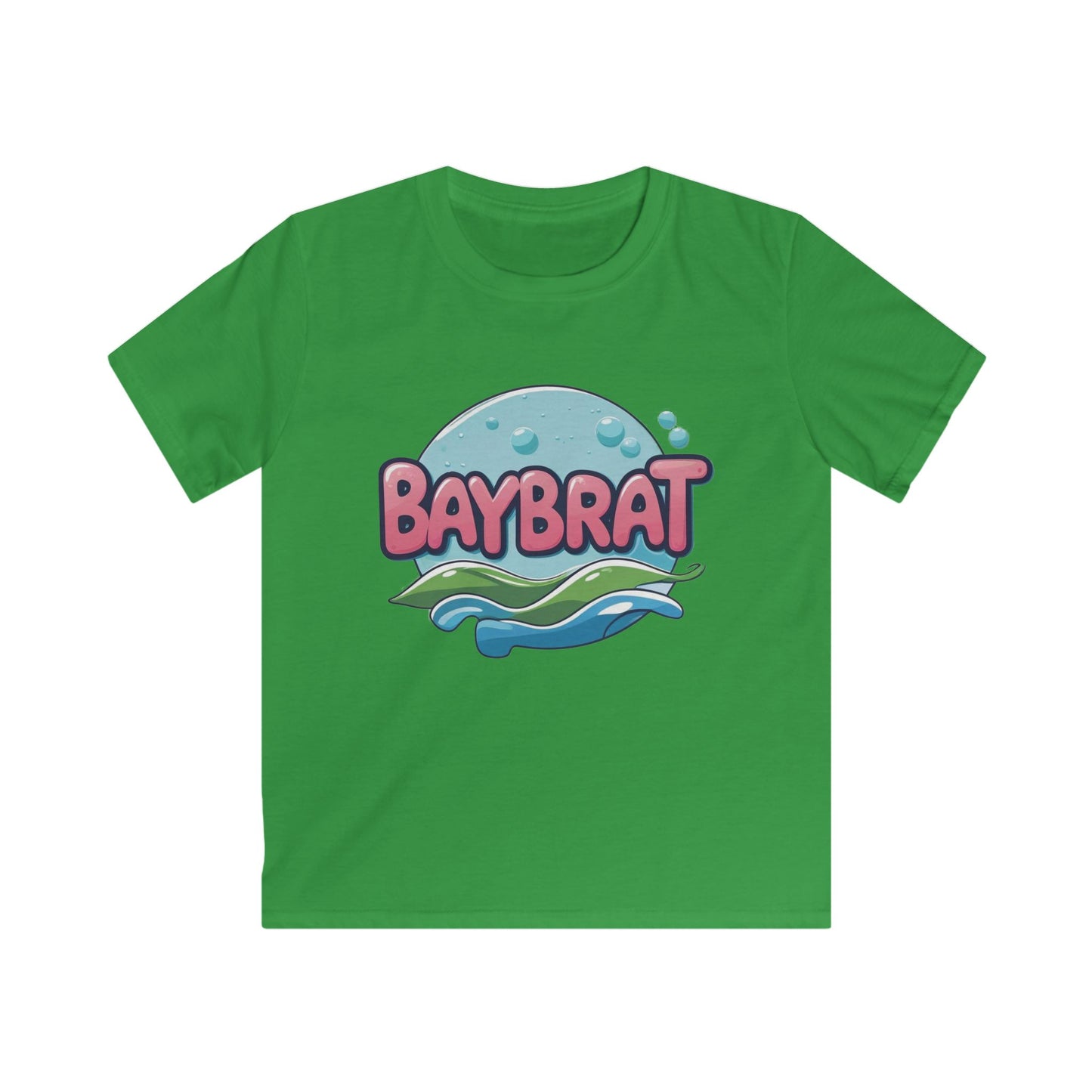 KIDS PINK BRAYBRAT WAVERIDER TEE
