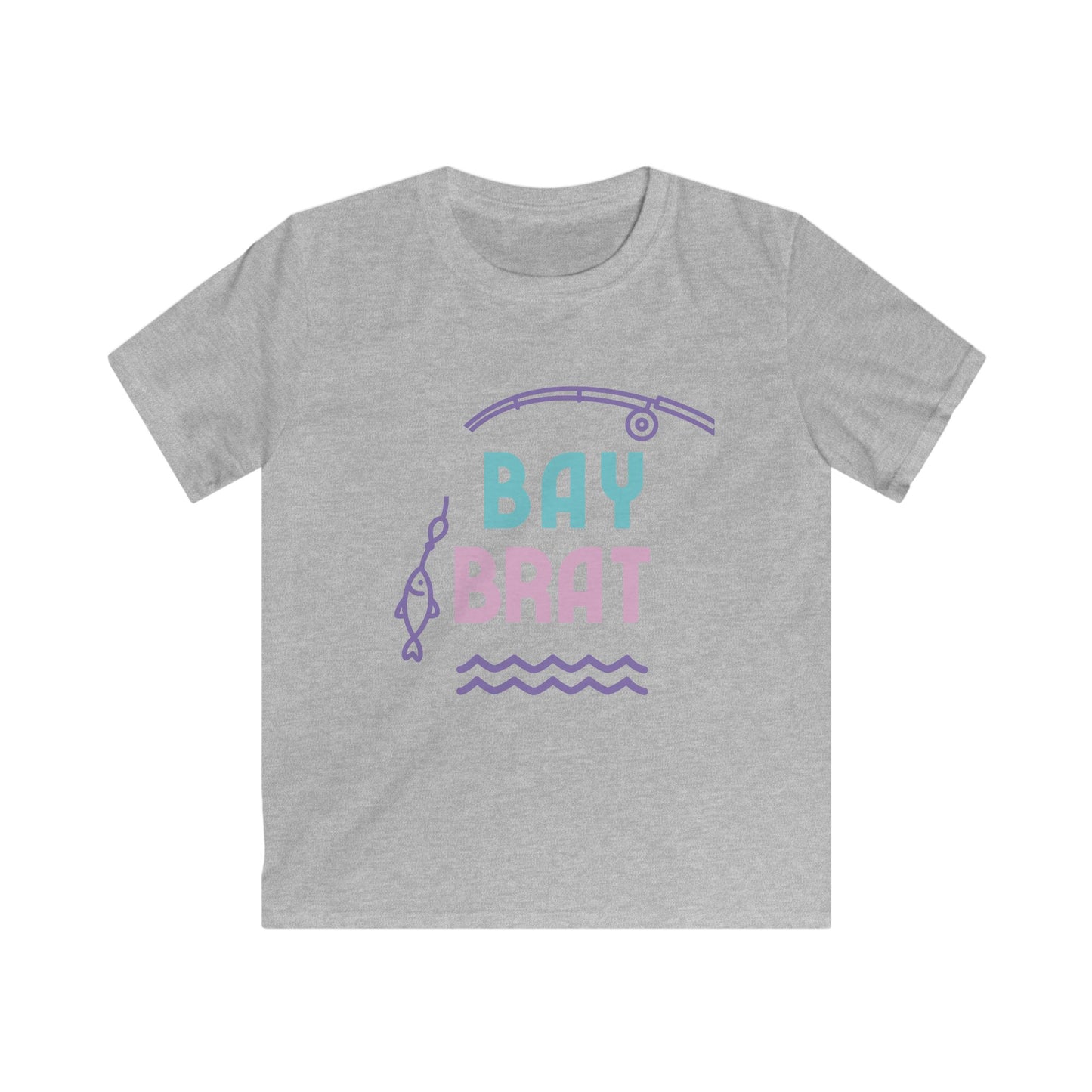 KIDS BAYBRAT PINK FISHING TEE