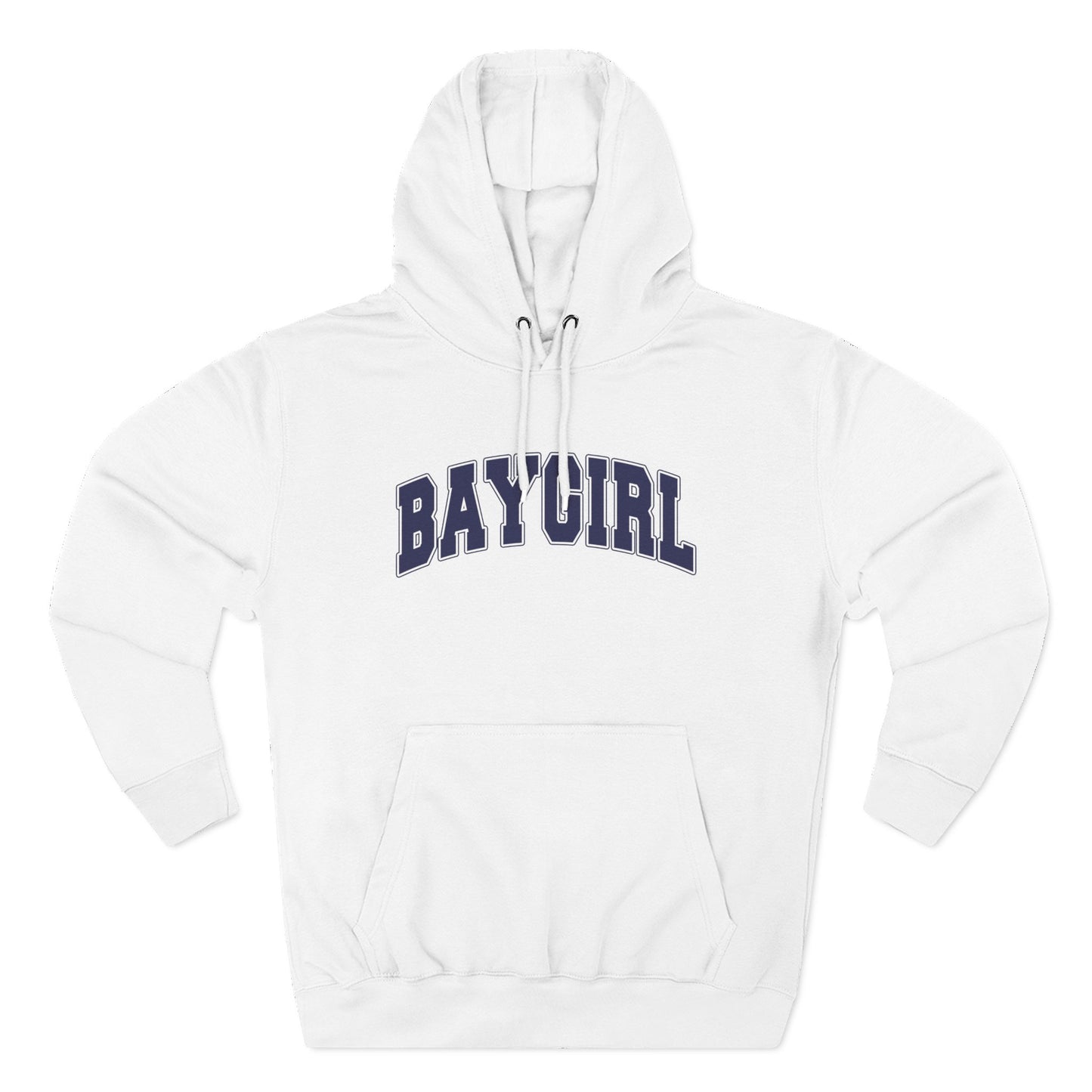 BAYGIRL VARSITY COZY HOODIE (UNISEX FIT)