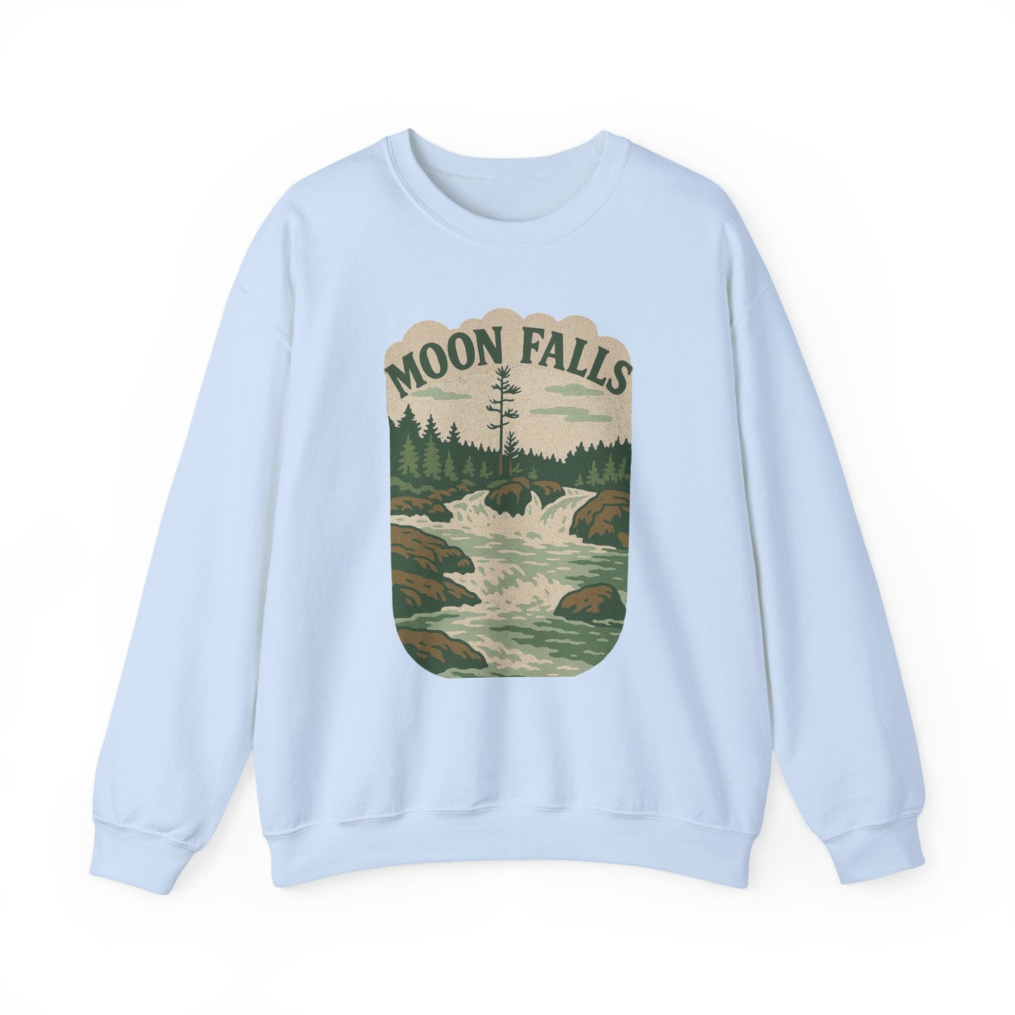 VINTAGE MOON FALLS COMFORT CREWNECK (UNISEX FIT)