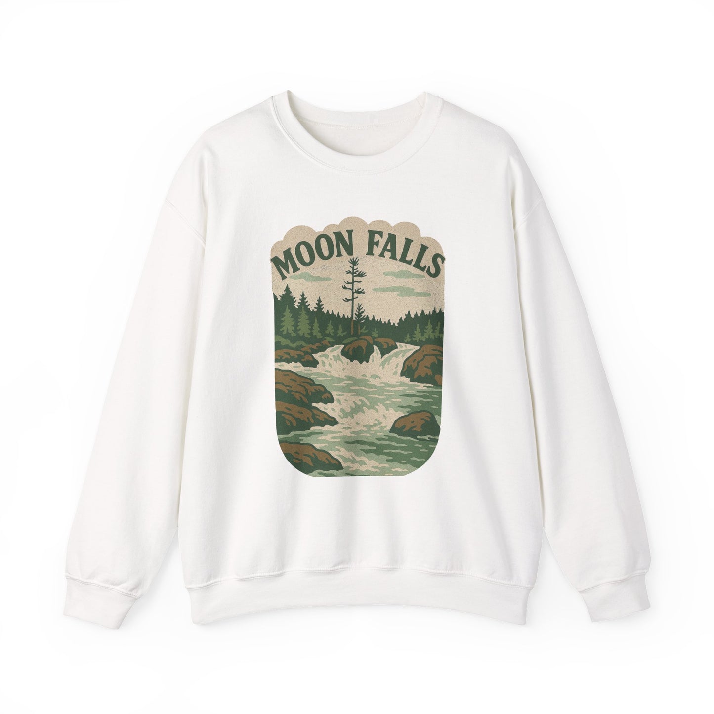 VINTAGE MOON FALLS COMFORT CREWNECK (UNISEX FIT)