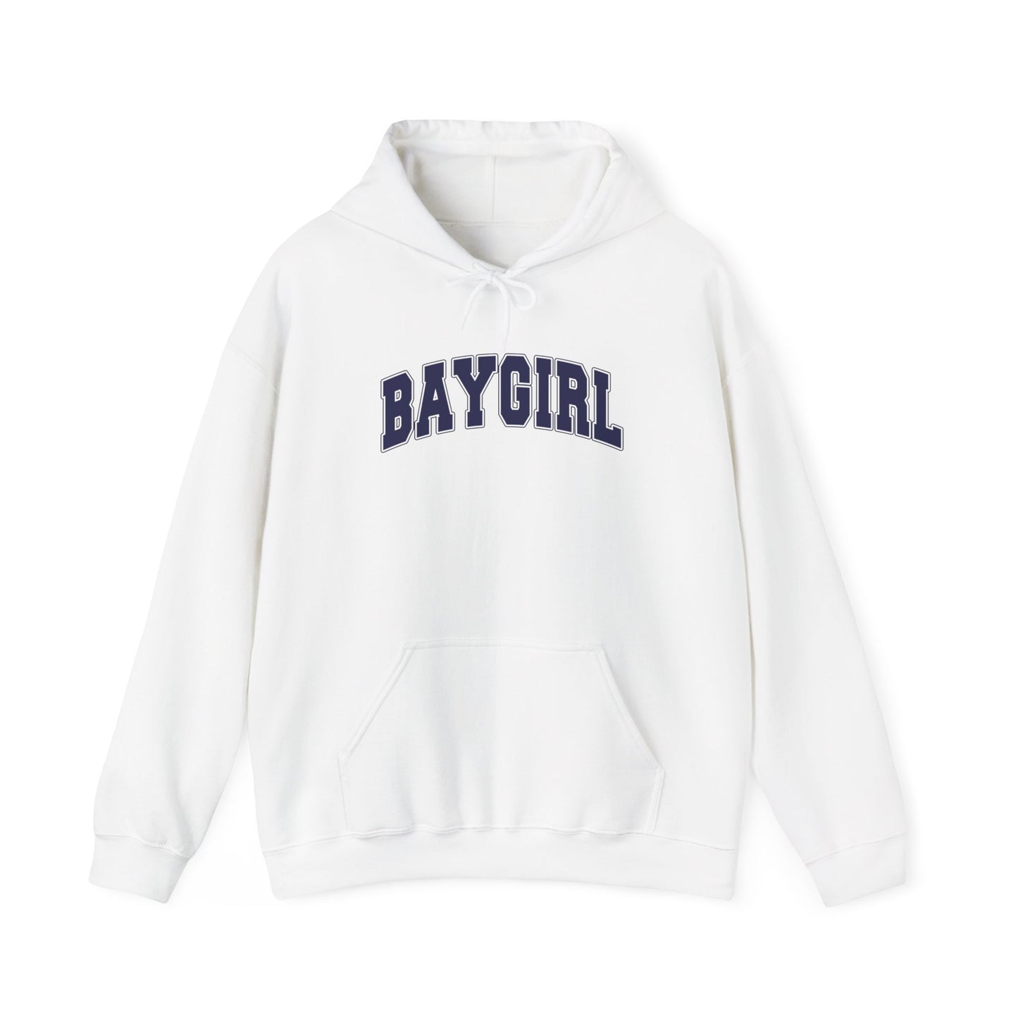 BAYGIRL VARSITY COMFORT HOODIE (UNISEX FIT)