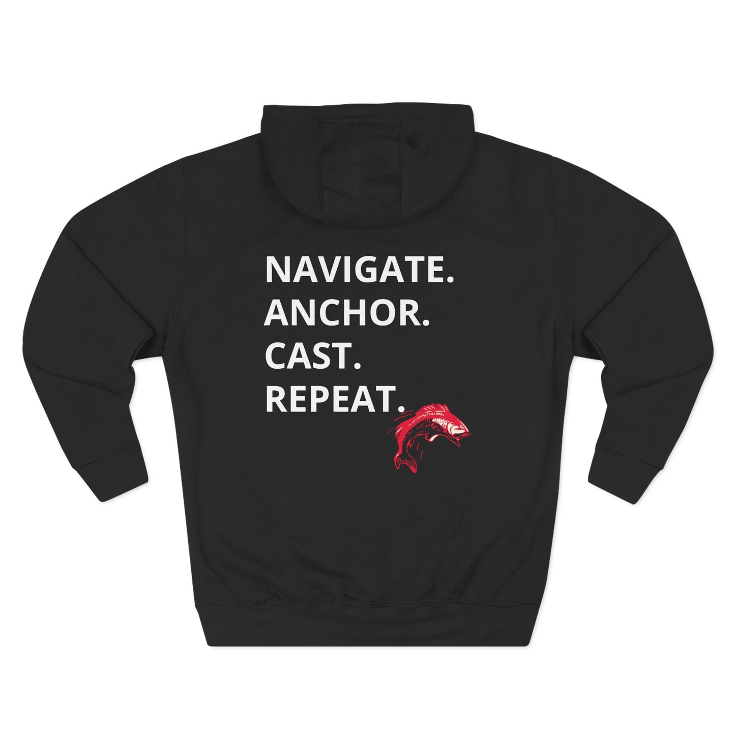 CAST. REPEAT. BAYWEAR COZY HOODIE (UNISEX FIT)