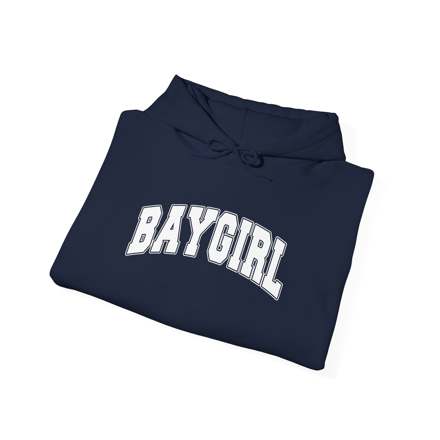 BAYGIRL VARSITY COMFORT HOODIE (UNISEX FIT)