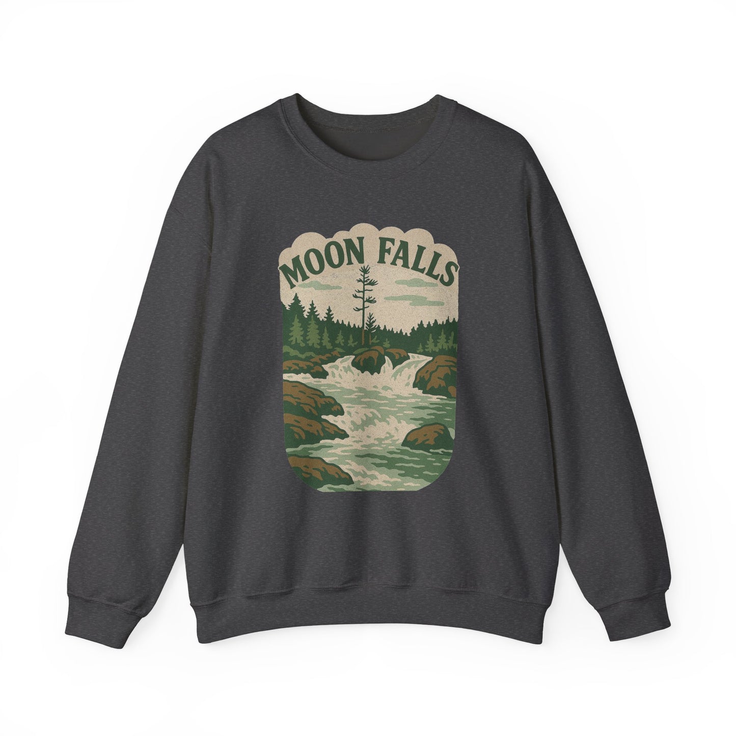 VINTAGE MOON FALLS COMFORT CREWNECK (UNISEX FIT)