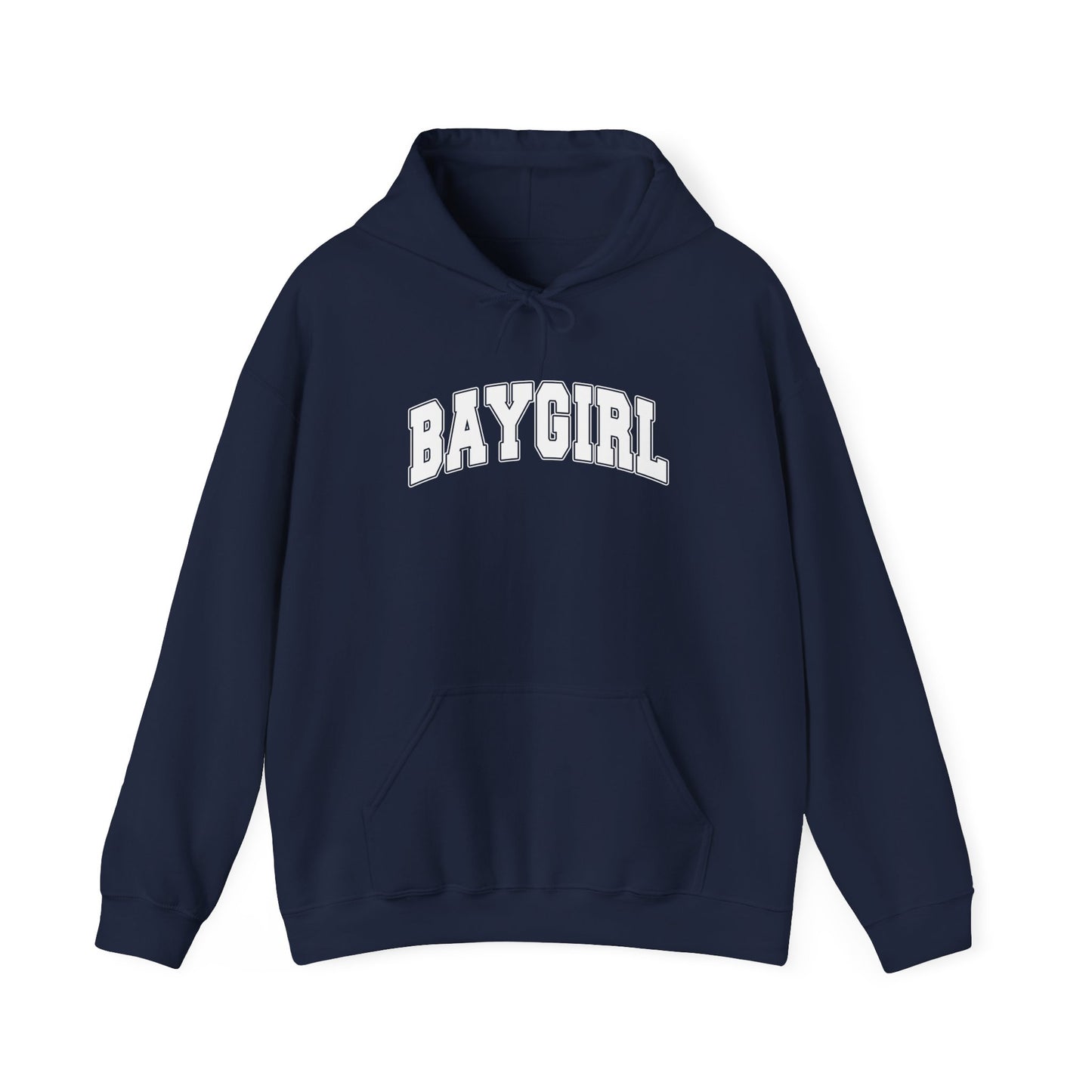 BAYGIRL VARSITY COMFORT HOODIE (UNISEX FIT)