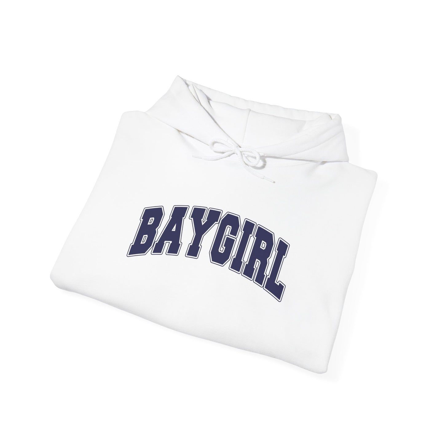 BAYGIRL VARSITY COMFORT HOODIE (UNISEX FIT)