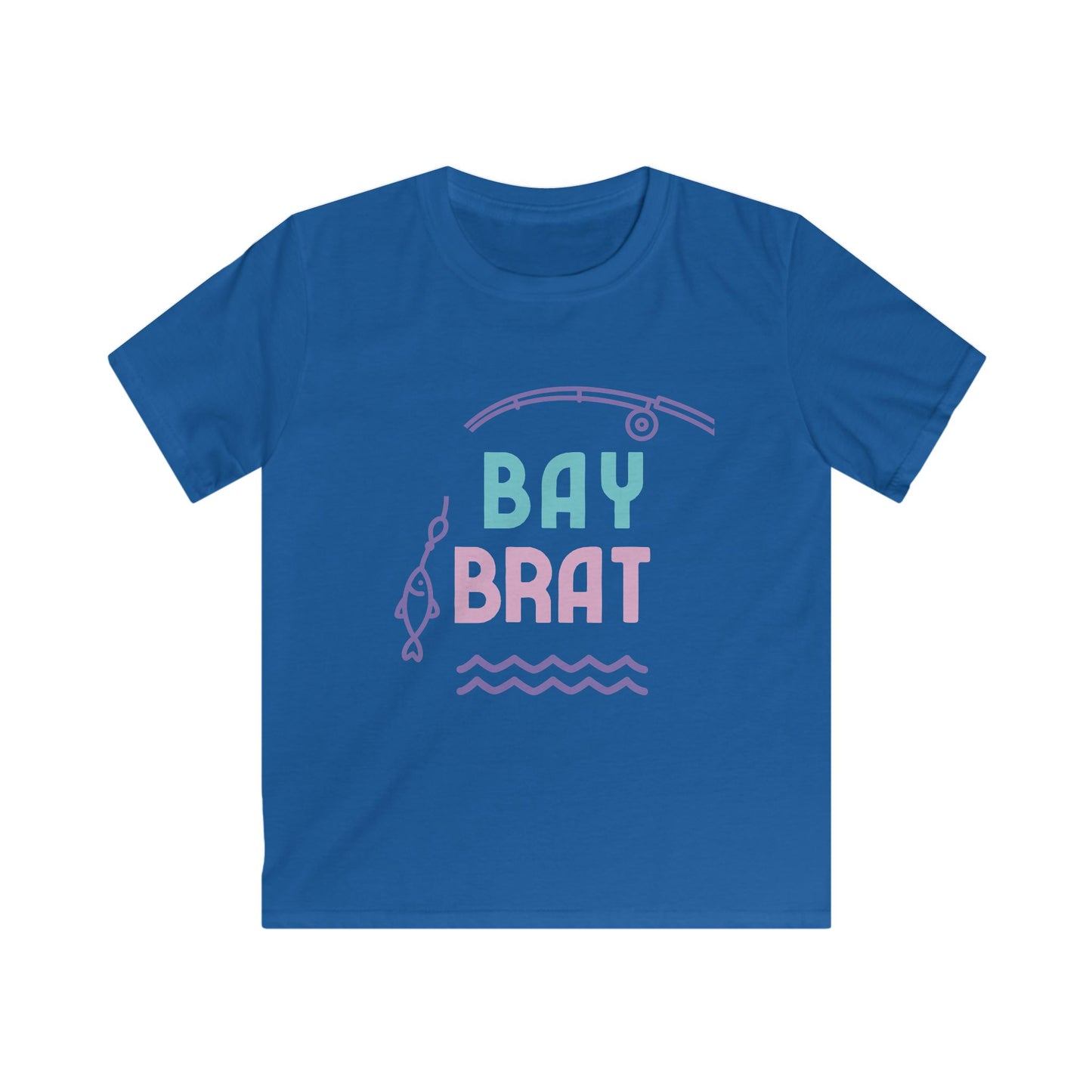 KIDS BAYBRAT PINK FISHING TEE