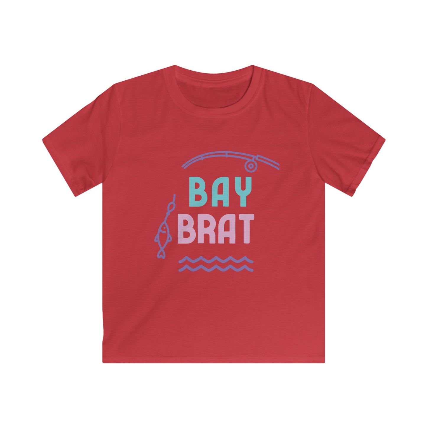 KIDS BAYBRAT PINK FISHING TEE