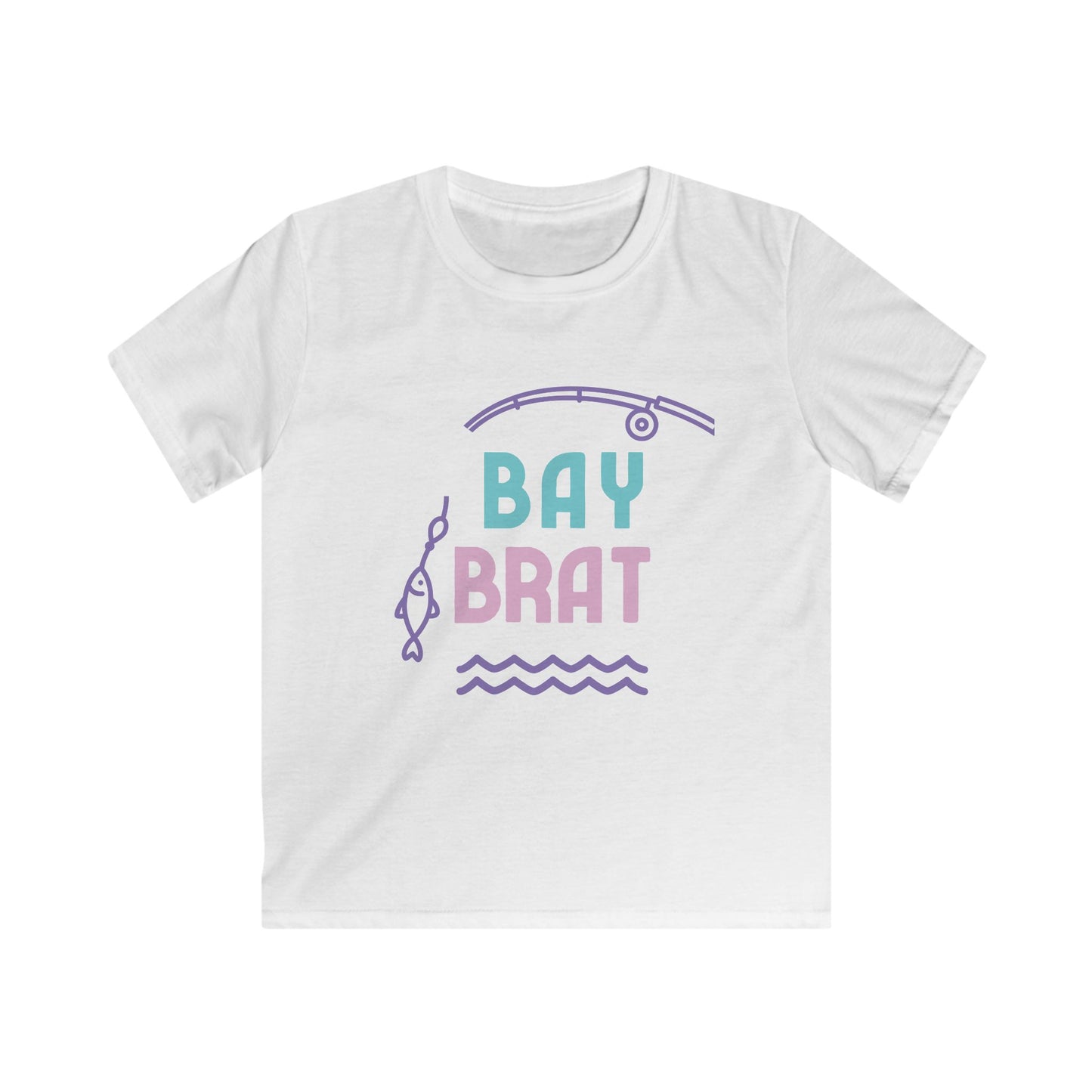 KIDS BAYBRAT PINK FISHING TEE