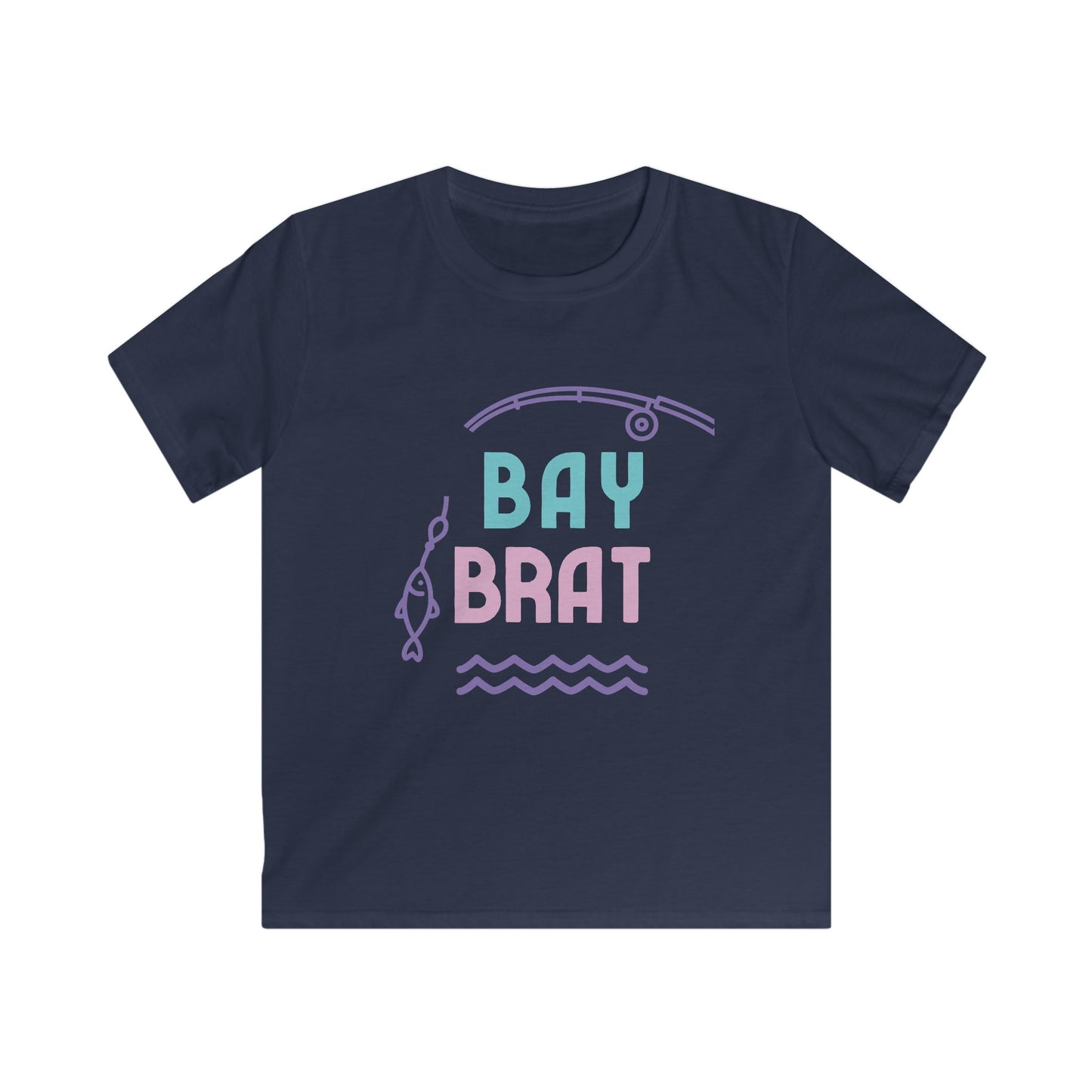 KIDS BAYBRAT PINK FISHING TEE
