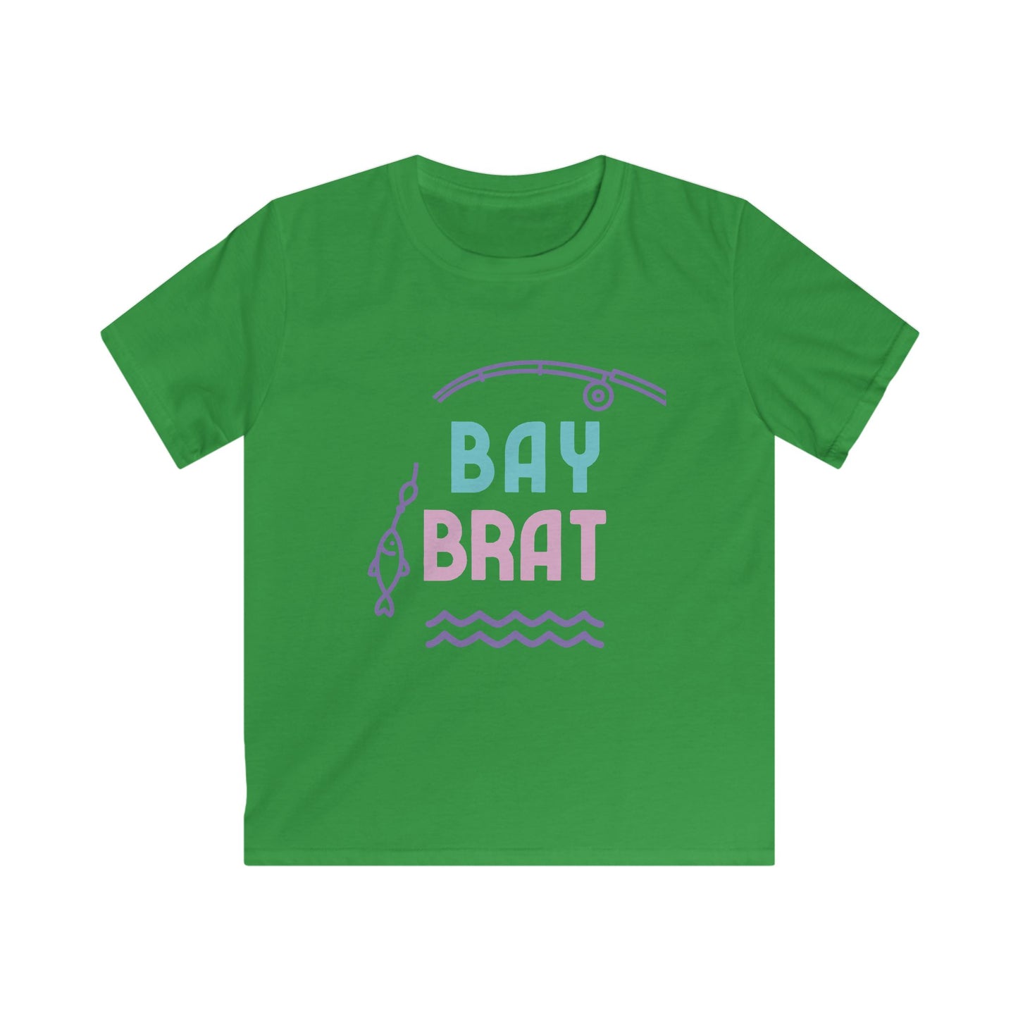 KIDS BAYBRAT PINK FISHING TEE