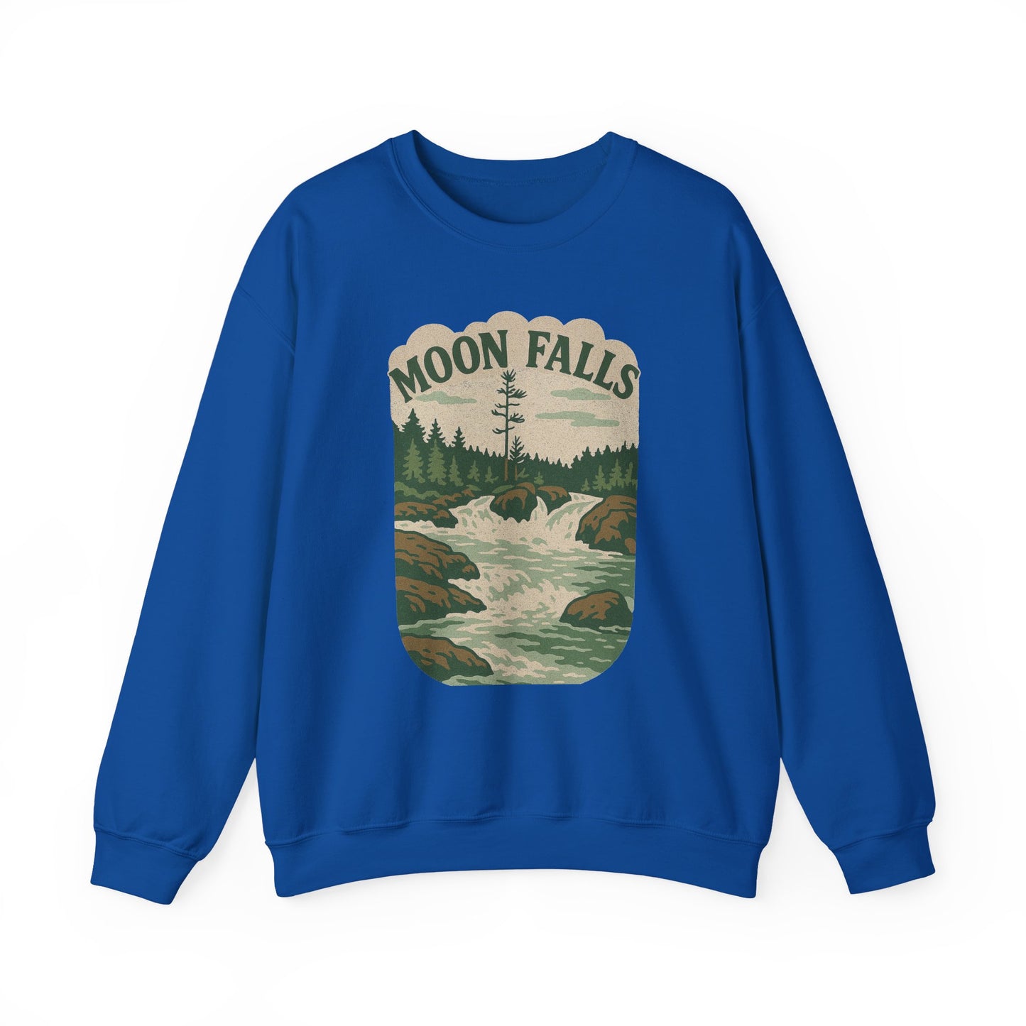 VINTAGE MOON FALLS COMFORT CREWNECK (UNISEX FIT)