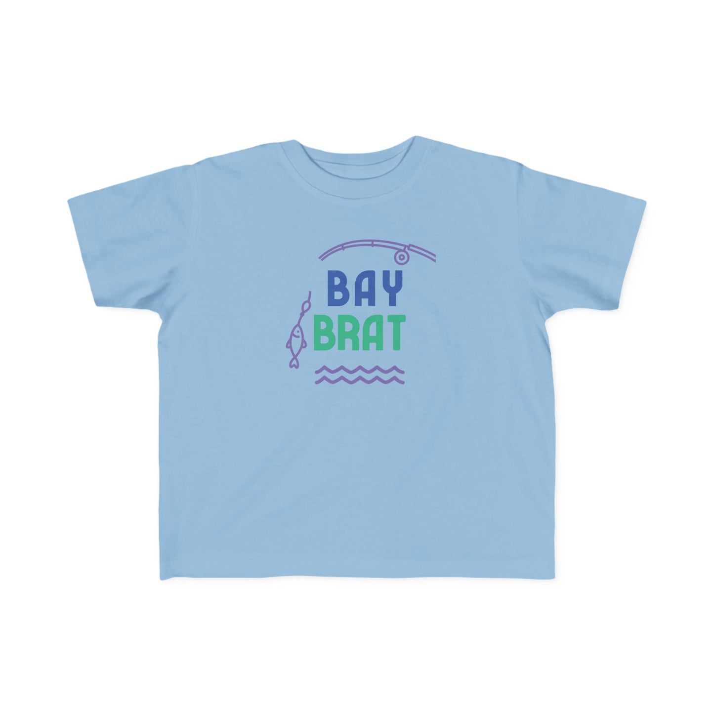 TODDLER BAYBRAT BLUE FISHING TEE