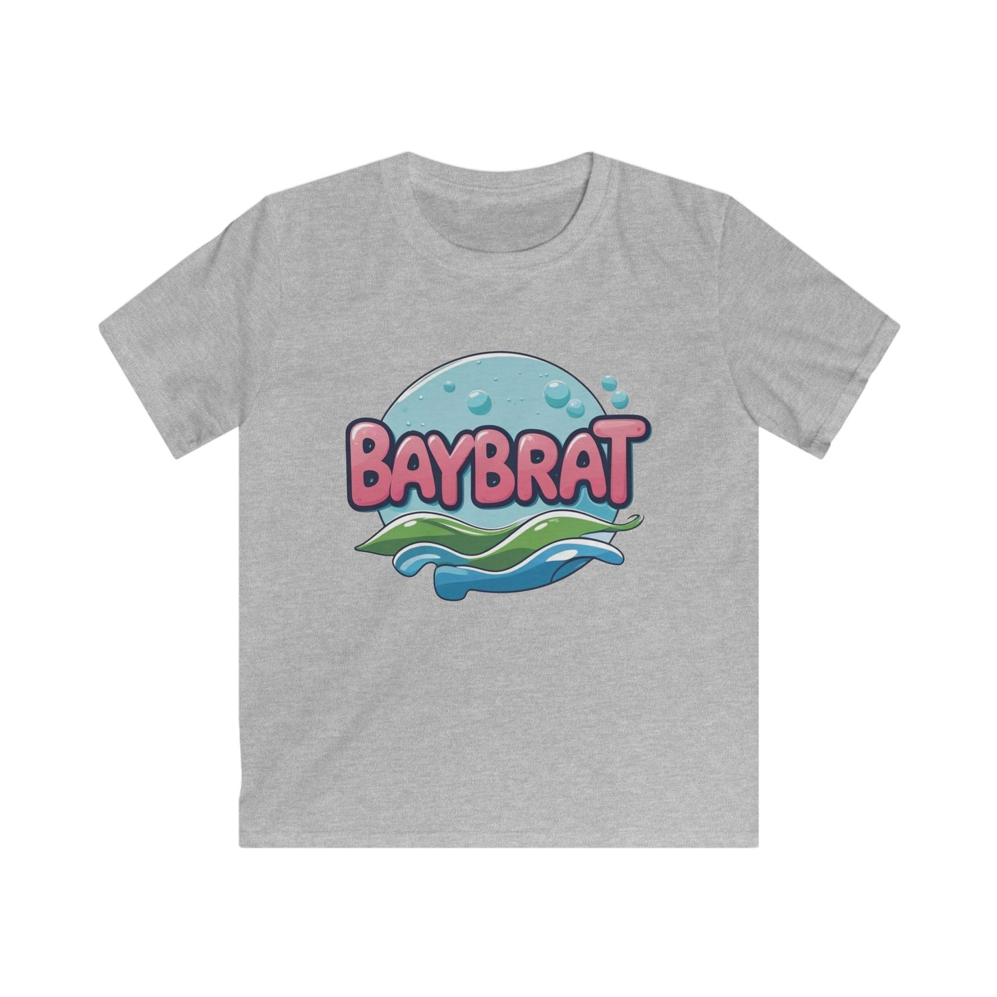 KIDS PINK BRAYBRAT WAVERIDER TEE
