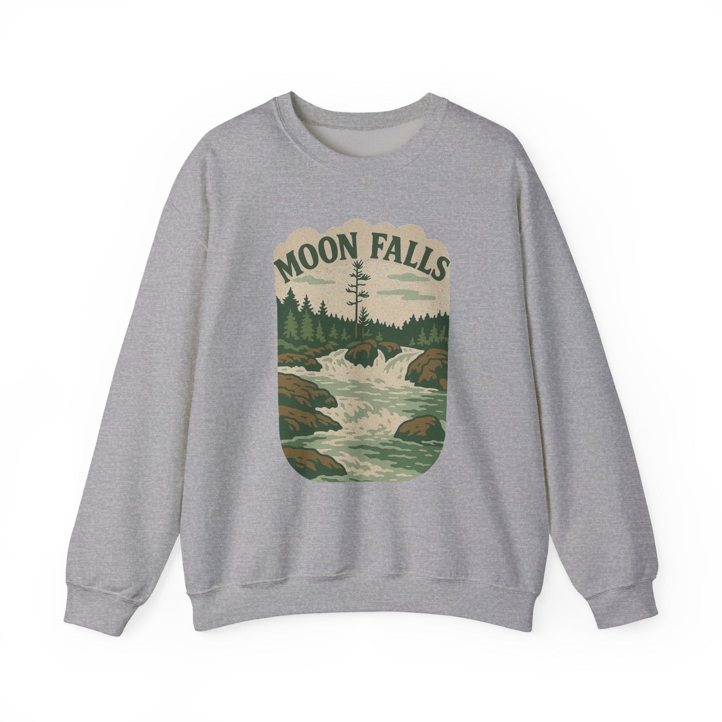 VINTAGE MOON FALLS COMFORT CREWNECK (UNISEX FIT)
