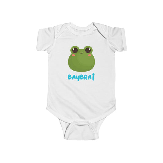 BABY BAYBRAT FROG ONESIE