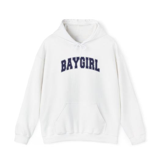 BAYGIRL VARSITY COMFORT HOODIE (UNISEX FIT)