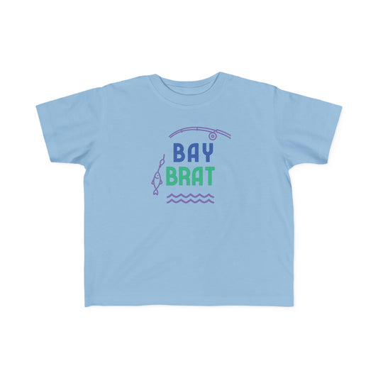 TODDLER BAYBRAT BLUE FISHING TEE