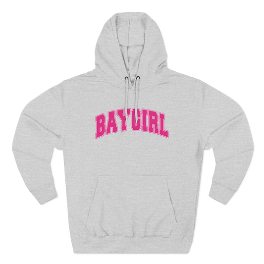 Three-Panel Fleece Hoodie